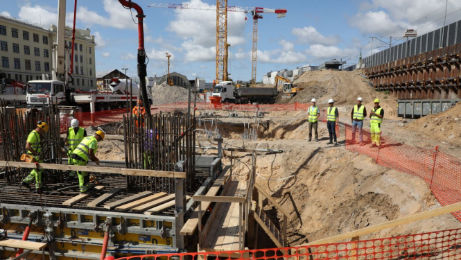 Rail Baltica būvniecība