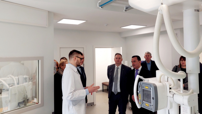 Rīgas domes vadība un Veselības ministra Rīgas 2.slimnīcā