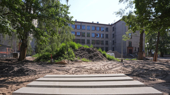 Remontdarbi 41.vidusskolā