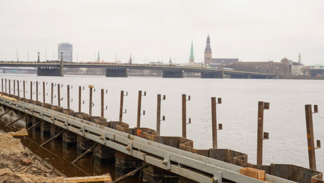 Mūkusalas krastmalas remontdarbi