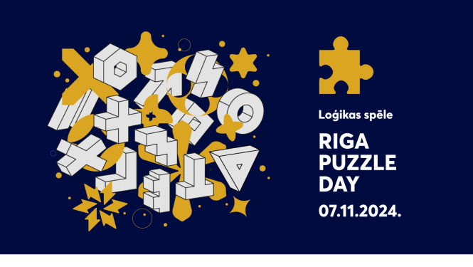 Rīga puzzle day vizuālis