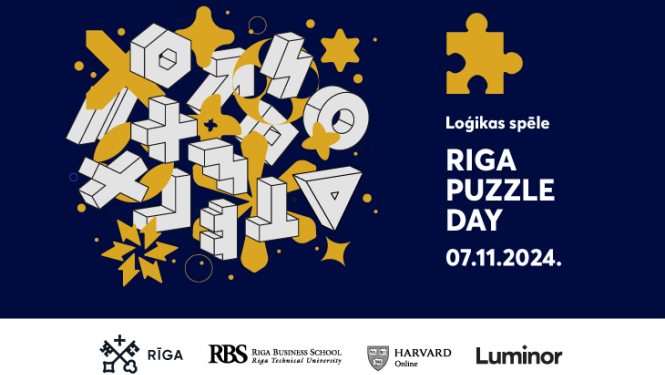 Riga Puzzle Day 2024 vizuālis