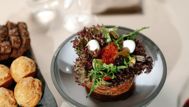 Rīgas restorānu nedēļas ēdiena porcija