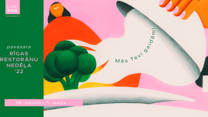 Rīgas restorānu nedēļas vizuālais noformējums