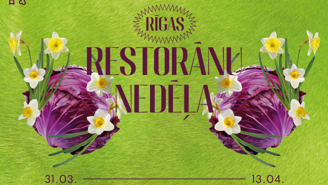 Rīgas restorānu nedēļas vizuālis