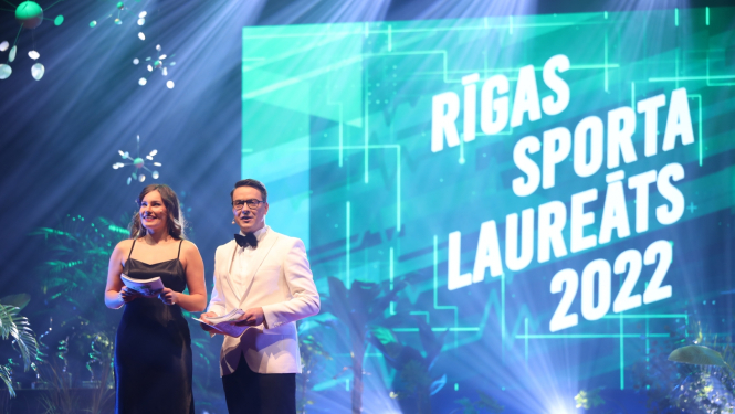 Rīgas sporta laureāts apbalvošana