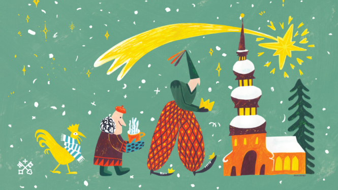 Rīgas Ziemassvētku kartīte