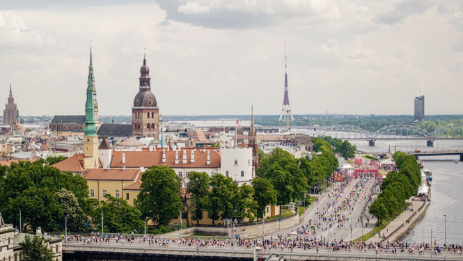 Rimi Rīgas maratons krastmalā