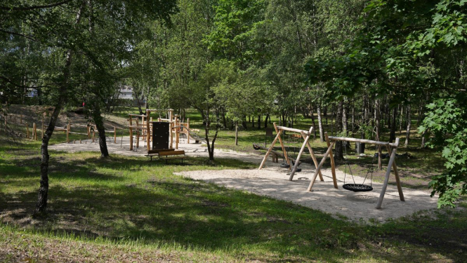 Rotaļlaukums Ziepniekkalna kāpās