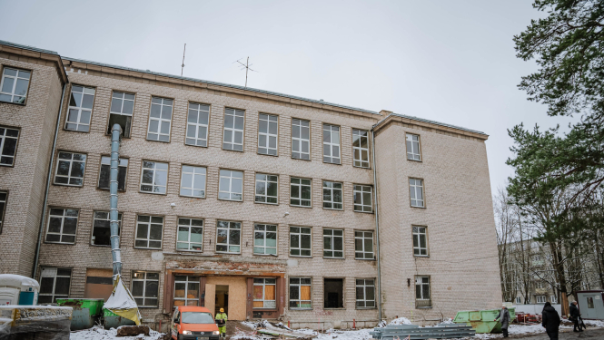 Vienotās vadības centra ēkas pārbūve