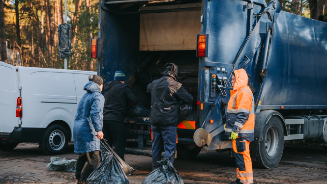 Rudens lapu nodošana