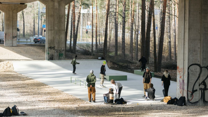 Skeitparks Mežaparkā