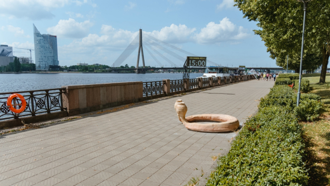 Skulptūru ansamblis “Laika upes liecinieki”