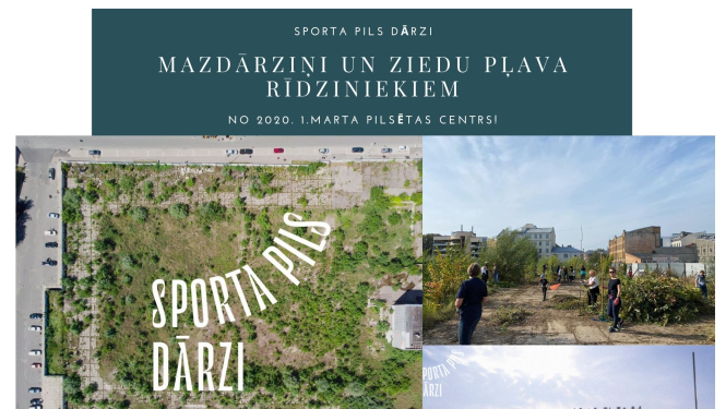 Sporta pils dārzi