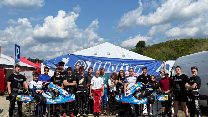 Kartingu akadēmijas dalībnieki