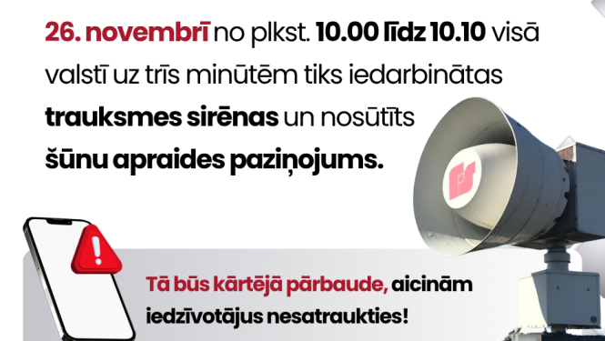 Infomācija par sirēnām