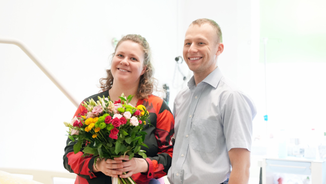 Rīgā piedzimušo trīnišu vecāki