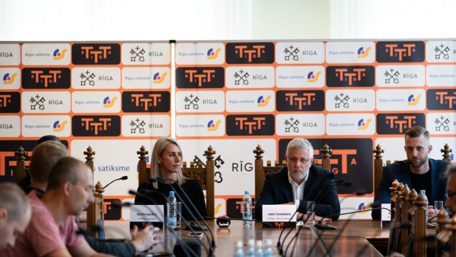 "TTT Rīga" preses konference