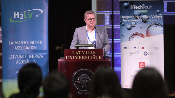 Rīgas domes priekšsēdētājs Viestura Kleinbergs 