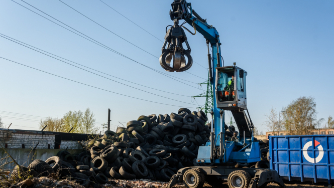 Nolietoto riepu kalni Čiekurkalnā