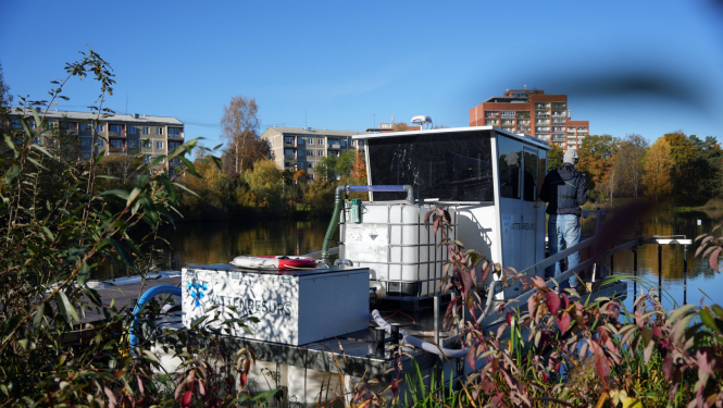 Velnezera attīrīšanas laiva