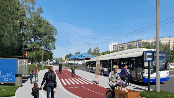 Veloceļa vizualizācija