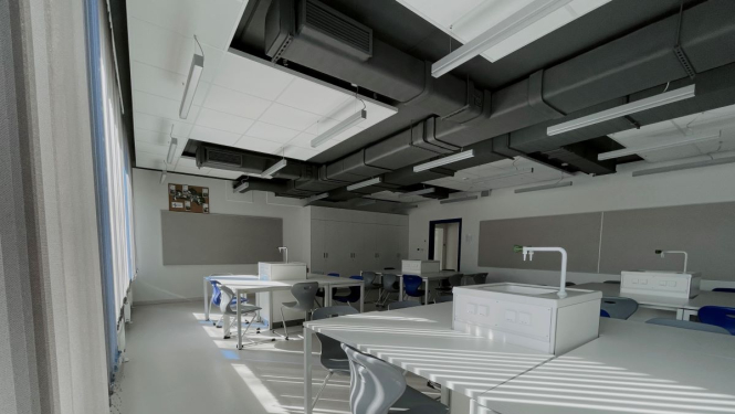 Ventilācijas sistēmas klasē