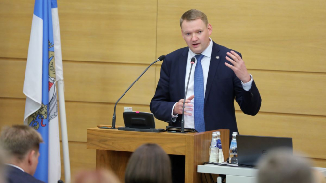 Rīgas domes priekšsēdētāja vietnieks Edvards Smiltēns