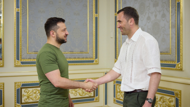 Ukrainas prezidents Volodimirs Zelenskis un Rīgas mērs Mārtiņš Staķis