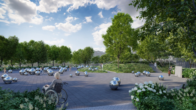 Zolitūdes piemiņas vietas vizualizācijas