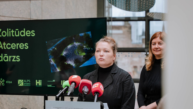 Prezentē Zolitūdes traģēdijas piemiņas vietu “Atceres dārzs” 