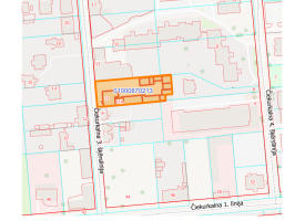 Ēkas izvietojuma plāns