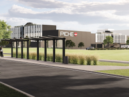 Vizualizācija būvniecības iecerei Rembates ielā 1