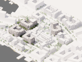 Būvniecības ieceres Andrejostas ielā 21 un 35 vizualizācija