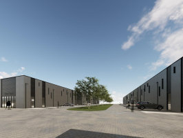 Būvniecības ieceres Ulbrokas ielā 33 vizualizācija