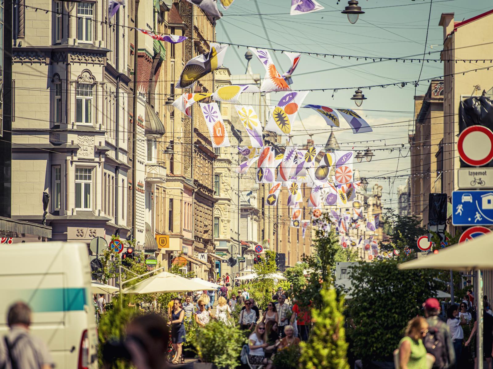 Tērbatas vasaras ielas atklāšana