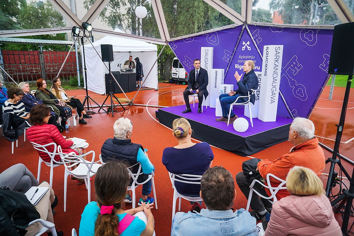 2. diskusija ciklā “Apkaimju sarunas ar Rīgas mēru” 19. augustā Daugavgrīvā