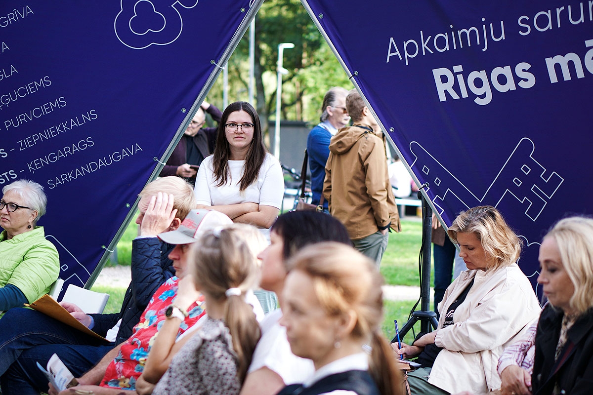 3. diskusija ciklā “Apkaimju sarunas ar Rīgas mēru” 23. augustā Imantā