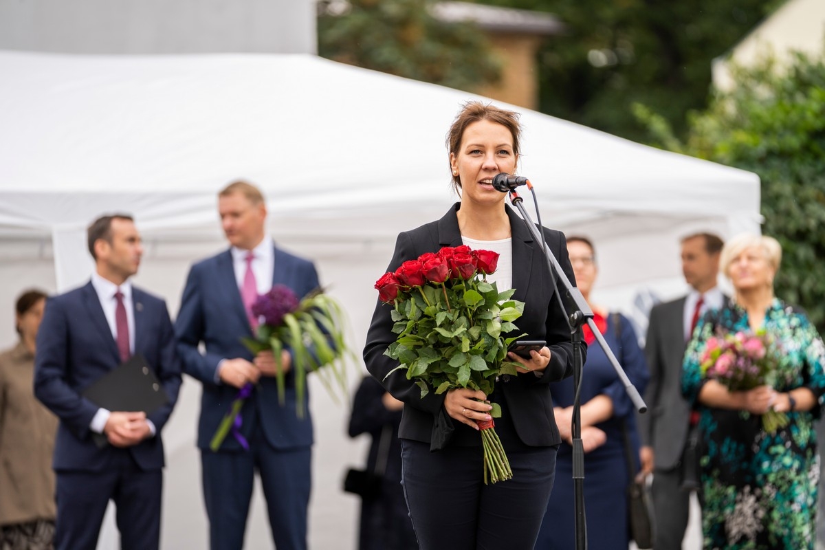 Svinīgais pasākums Rīgas Franču licejā