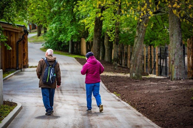 Rīgas Zooloģiskais dārza apmeklētāji