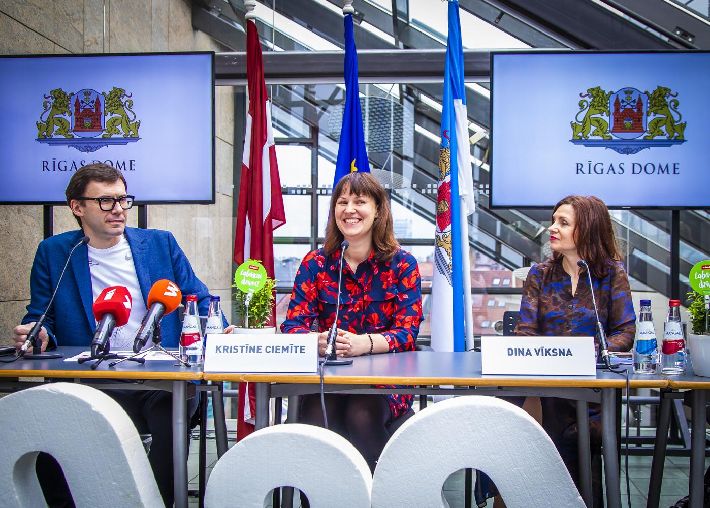 Preses konference par Rimi Rīgas maratonu