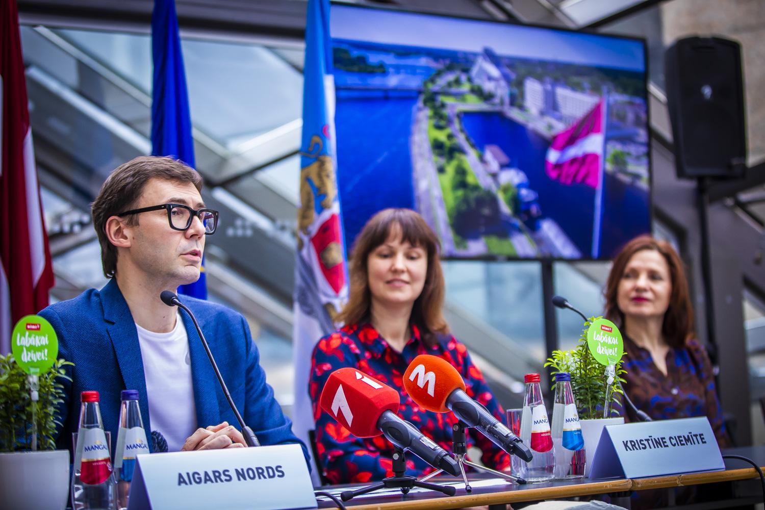 Preses konference par Rimi Rīgas maratonu