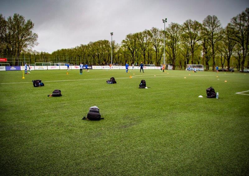 Rīgas Futbola skolas treniņš