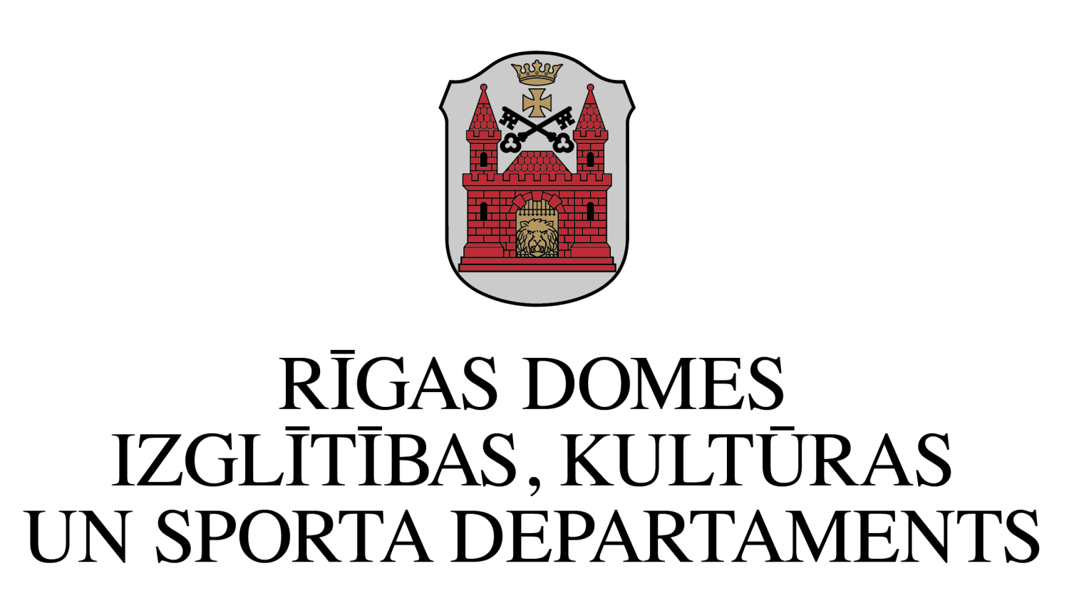 Rīgas domes Izglītības, kultūras un sporta departamenta logo