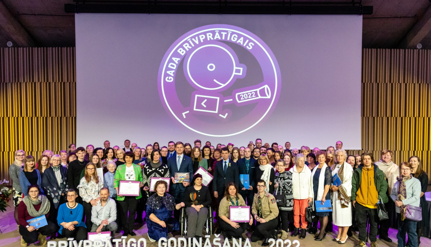 Gada brīvprātīgo godināšana