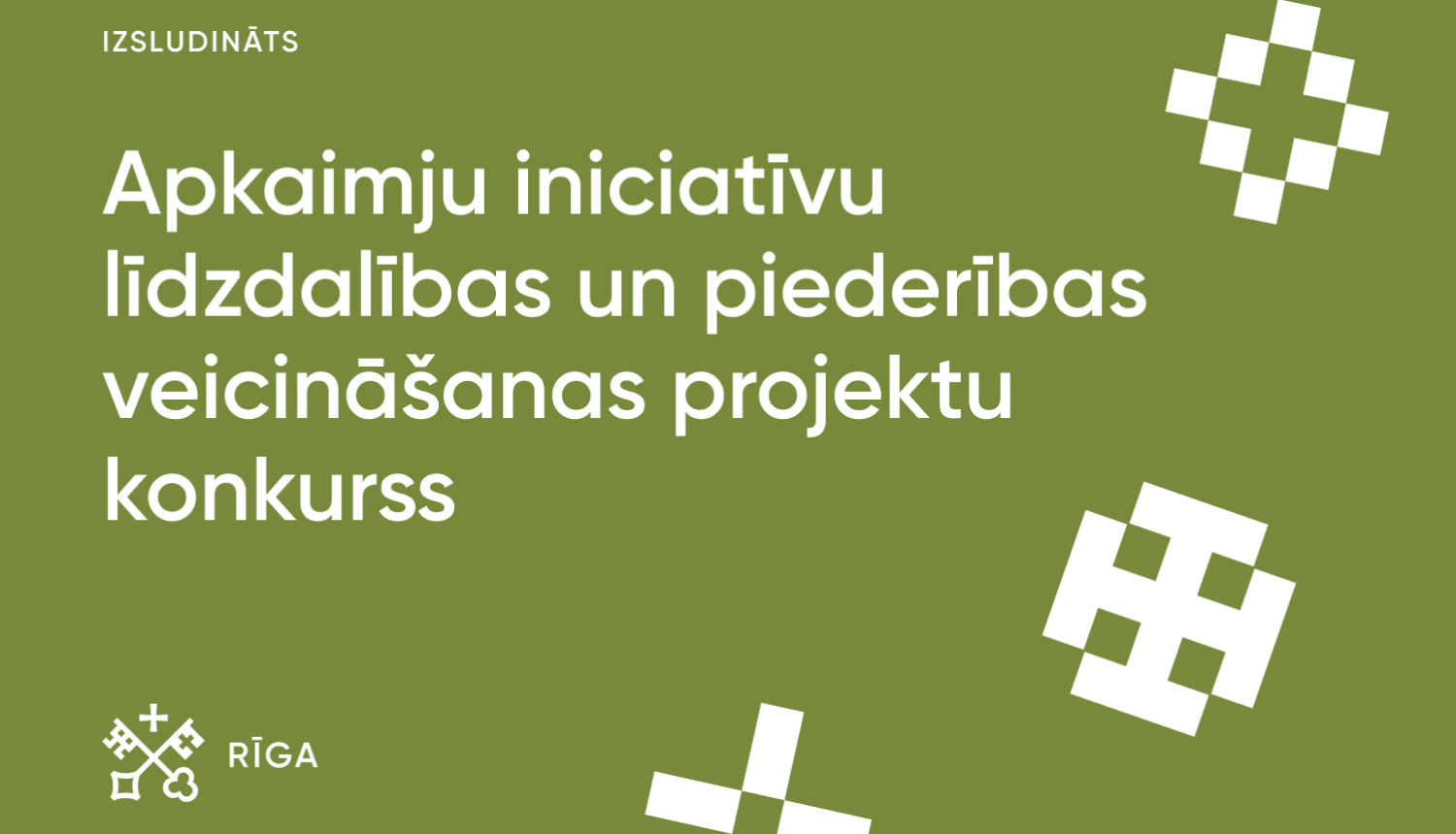 Apkaimju konkursa vizuālis