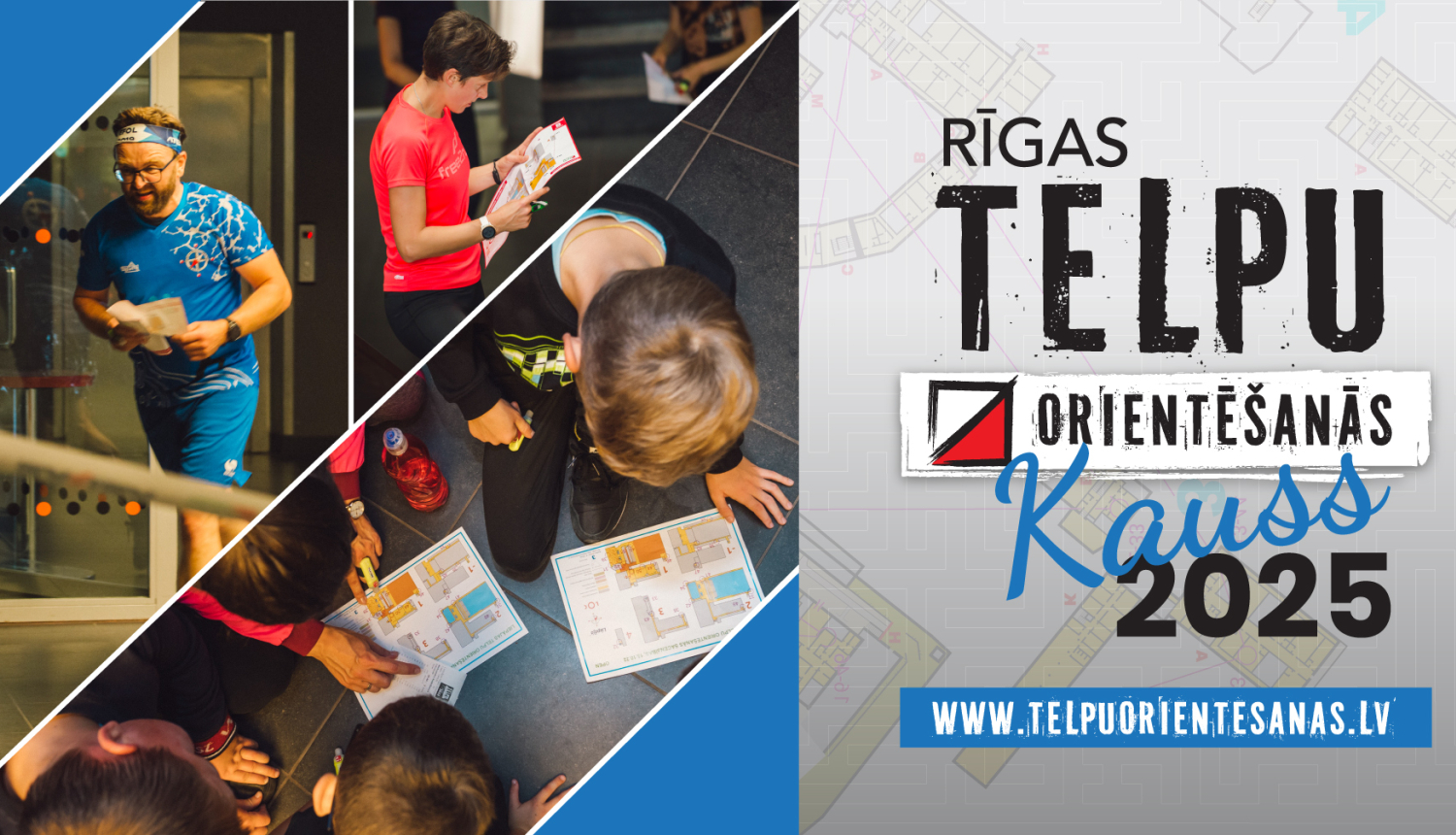 Rīgas Telpu orientēšanās kausa vizuālis