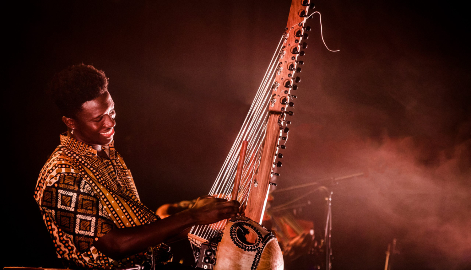 Senegālas mūziķis Momi Maiga 