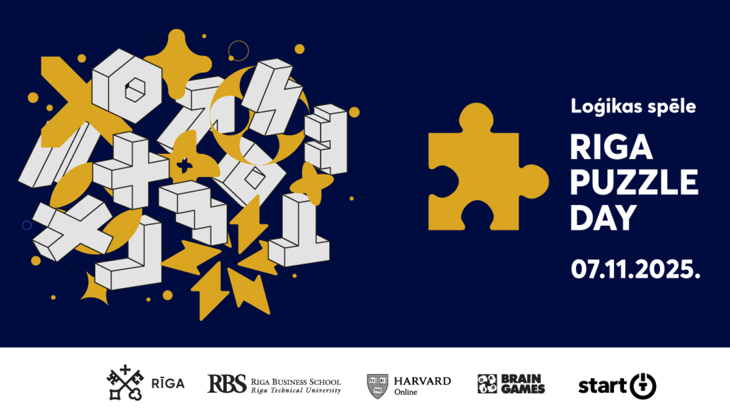 Rīga Puzzle Day vizuālis