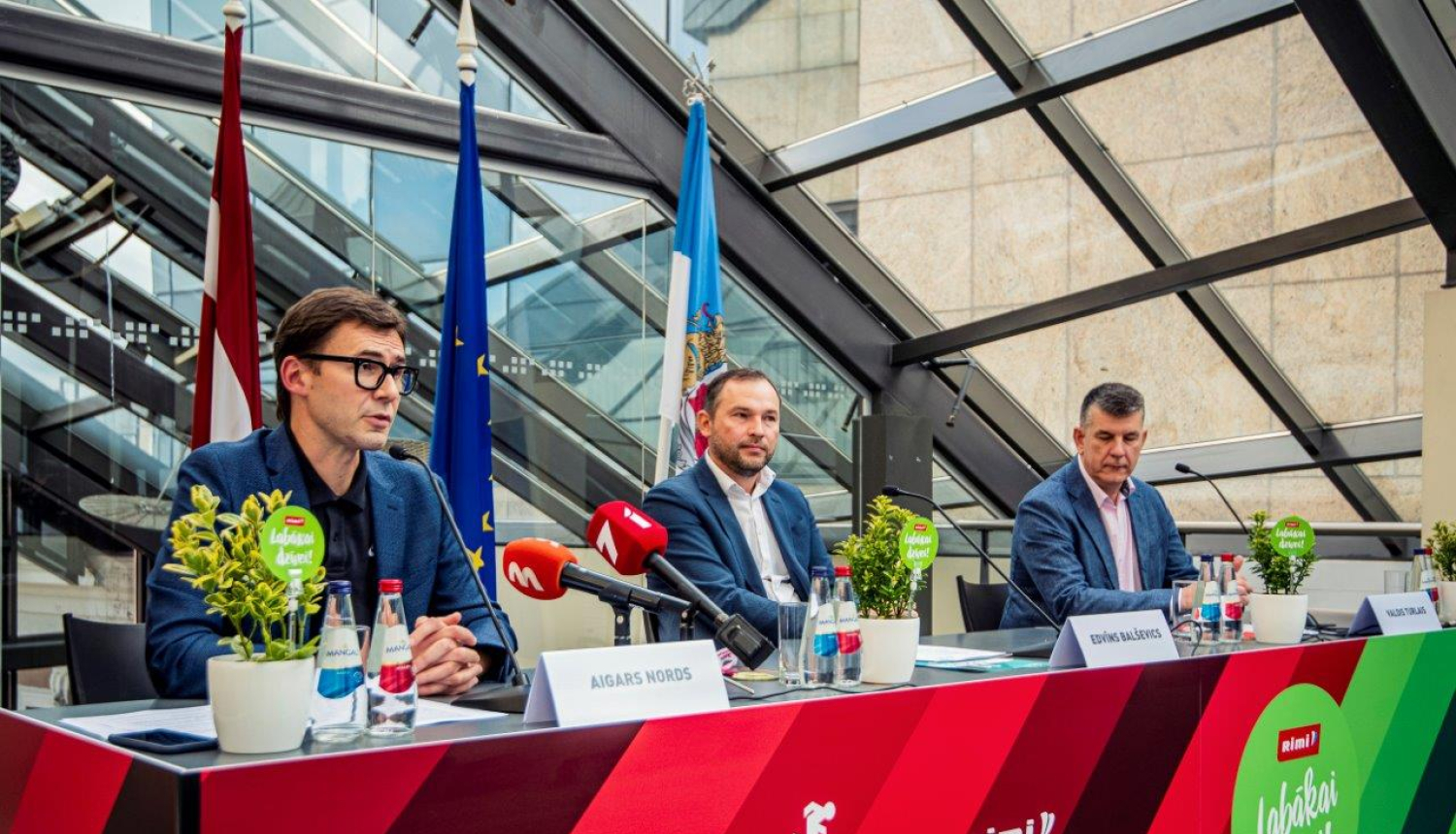 Preses konferencē informē par Rimi Rīgas maratonu